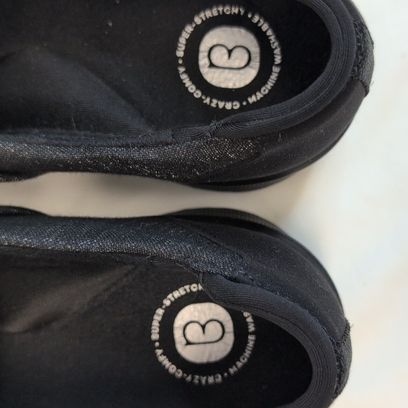 Women’s Bzees Glimmer Washable Slip-On Shoes - Black - Size 8 W NWOB - Picture 8 of 10